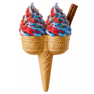 The Cool Catering Company Twin Ice Cream Cones